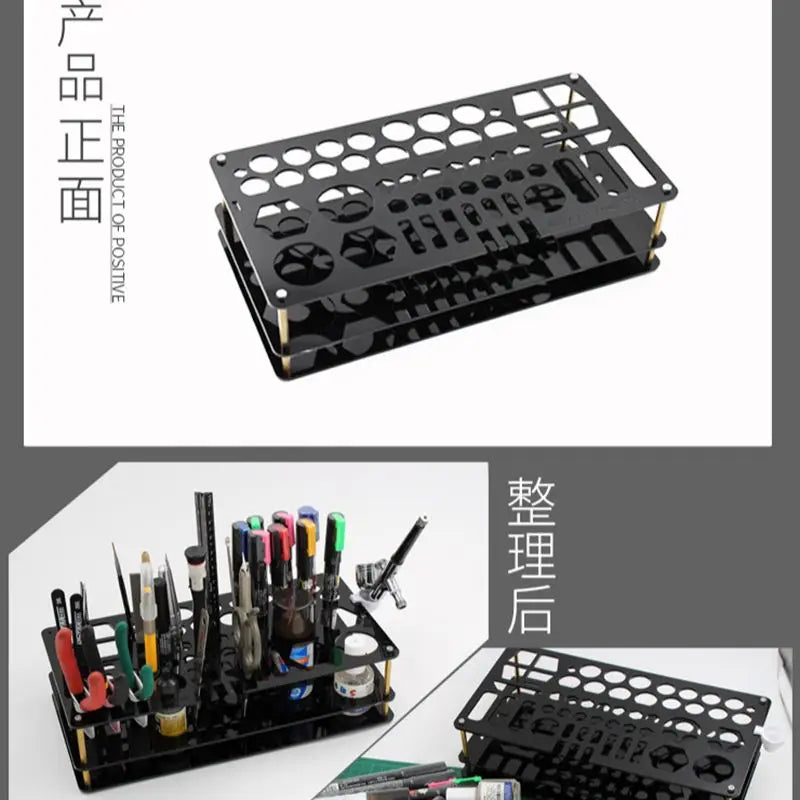 #0939 Ustar Model Tools Storage Rack Military Diorama Model Kits Desktop Storage Tools Sundries Storage Box