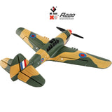 #0387 New Wltoys XK A220 RC Airplanes Four-Channel Like Real Machine P40 Fighter Remote Control Glider Unmanned Aircraft Outdoor Toy