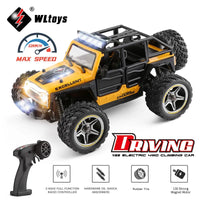 #0586 Wltoys 322221 22201 2.4G Mini RC Car 2WD Off-Road Vehicle Model With Light Remote Control Mechanical Truck Children's Toy