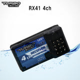 #0236 Turbo Racing P52 91804G-VT 2.4GHz 4CH LCD Display Radio Transmitter Remote Controller with Receiver for RC Car Boat