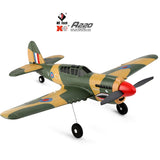 #0387 New Wltoys XK A220 RC Airplanes Four-Channel Like Real Machine P40 Fighter Remote Control Glider Unmanned Aircraft Outdoor Toy