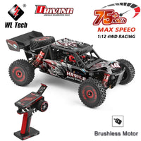 #0071 WLtoys WL 124016  V8 V2 1/12 4WD HighSpeed Brushless Motor Off-Road Remote Control Drift Climbing RC Racing Car Adults Kids Toys