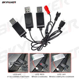 #0782 Lipo Battery 1s 3.7v USB Charger Cable JST MX2.0 SM-2P For SYMA Hubsan JJRC RC Boat Car Drone Helicopter parts Accessories