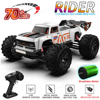 #0313 SMRC S910PRO 1:16 70KM/H 4WD RC Car With LED Remote Control Cars High Speed Drift Monster Truck for Kids VS Wltoys 144001 Toys