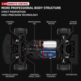 #0737 High Speed Drift Death Competition Toy Car,speed of 30 Kilometers Per Hour,2.4GHz Control Range of 80 Meters,collision Resistant