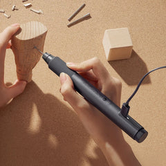 #0902 XIAOMI MIJIA Mini Drill Handheld Electric Engraving Pen Rotary Carving Tool Kit for Polishing Grinding Machine 2cm Slim 22000rm