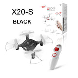 #0767 SYMA RC X20-S Mini Dron Headless Mode Single Handed Operation Gravity Sensing Control 2.4GHz 4CH Remote Control Drone for kids