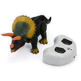 #0651 RC Remote Control Dinosaur Model Eyes Light Up with Realistic Sound Can Walk Kids Children Toy Gifts