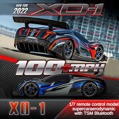 #0735 Traxxas XO-1 1/7 RC Cars Electric Brushless Flat Sports Drift Electric Car Remote Control Trucks Model with Hight Speed Boy Toy