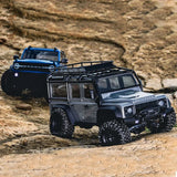 #0716 Traxxas 1/18 Mini TRX4M 4DW RC Car Land Rover Lima RC Electric Climbing Vehicle Off-road Vehicle 97054-1 Toys For Children