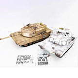 #0707 Henglong 3918-1 American M1a2 "abrams" Remote-controlled Main Battle Tank Rc Model Infrared 2.4g Electric Remote-controlled Toy