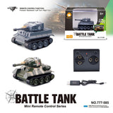 #0628 Remote Control Small Tank Ultra-small Mini RC Crawler Driving Tiger Armored Vehicle Military Chariot Off-road Car Kid Gifts