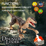 #0524 Remote Control Dinosaur Toys for Kids 2.4Ghz RC Dinosaur Robot Toy with Verisimilitude Sound for Kids Boys Girls Children's Gift