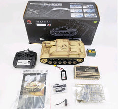 #0309 Fresh New Remote Control Henglong 3868 No.3 F-8 Tank Electric Assault Gun 1:16 Rc Tank Model Outdoor Toys