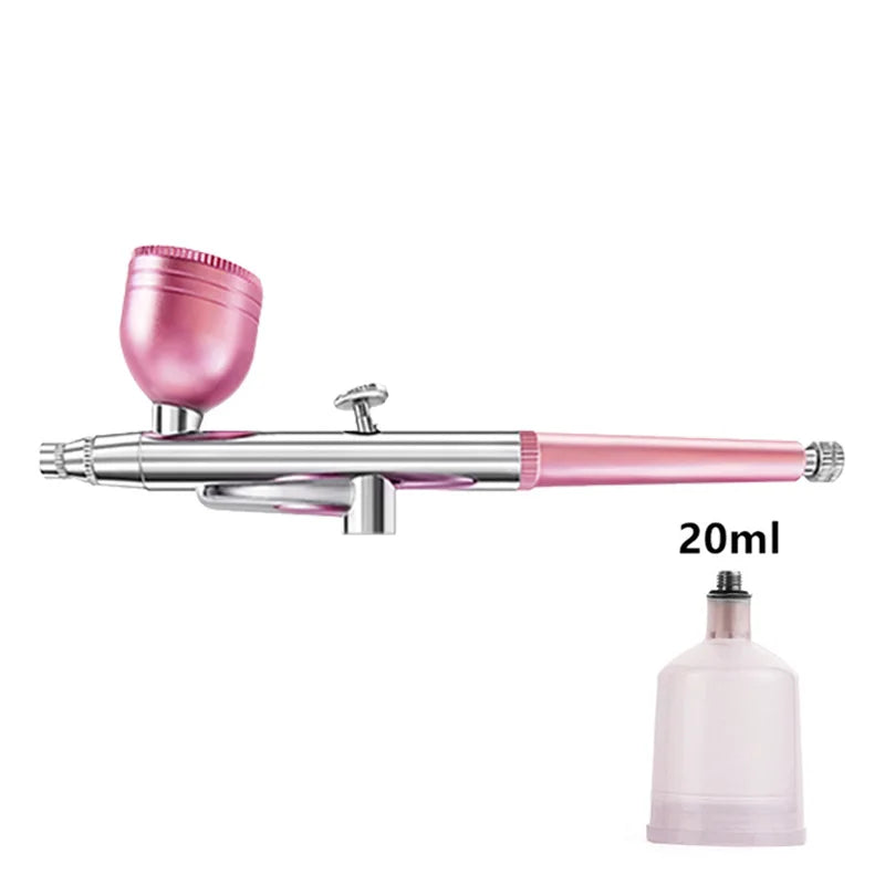 #0951 Airbrush Spray Gun For Nail Art Manicure Painting Cake Crafts Model Kit Modeling Diorama DIY