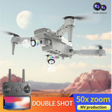 #0768 XMSJ Professional Drone 4k wide-angle HD camera WiFi fpv height Hold Foldable RC quadrotor helicopter Camera-free children's toy