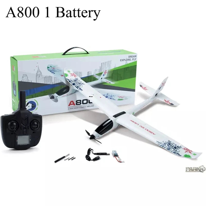 #0924 Wltoys XK A800 RC Aircraft 5CH 3D 6G Mode 780mm Wing Span 20 Min Flight Time EPO Airplane Fixed Wing RTF Outdoor Glider Gift