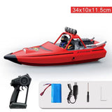 #0359 Remote control speedboat, remote control off-road high-speed racing boat, 30km/h, characteristic vortex jet boat, summer lakesid