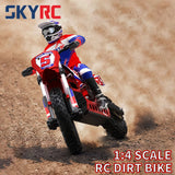 #0373 1/4 RC Car SKYRC SR5 High Simulation Electric Drift Car Off-Road Brushless Remote Control Motorcycle Rc Cars for Adults