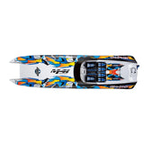 #0553 RC Catamaran New Painting M41 Remote Control Electric Brushless Catamaran with Bluetooth TSM