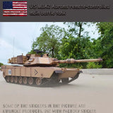 #0707 Henglong 3918-1 American M1a2 "abrams" Remote-controlled Main Battle Tank Rc Model Infrared 2.4g Electric Remote-controlled Toy