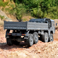 #0728 CROSSRC 1/12 RC MC8C 8*8 Off Road Car Military Truck Metal Hub KIT Motor Light and Sound Outdoors Toys Gift Model TH11098