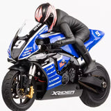 #0371 RC X-Rider 1/10 Remote Control GP Motorcycle CX3-EVO Brushless with Gyroscope High Speed Violence Model Rc Cars for Adults