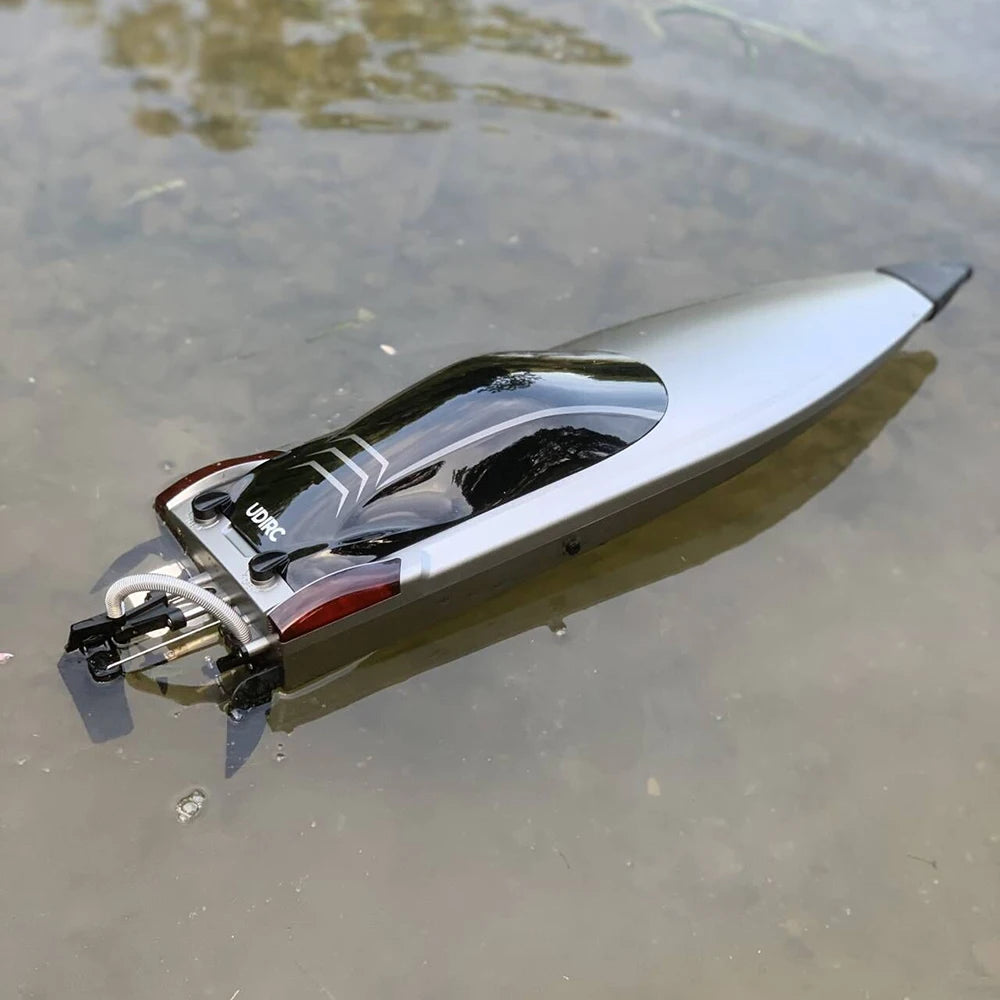 #0925 UDI R/C UDI018 Large RC Speed Boat 2.4G 4WD 40-45km/h Remote Control Brushless Watercraft for Hobby Adult 22.8Inches