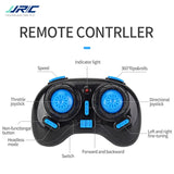 #0766 Upgraded JJRC H36F Mini Drone Helicopter 2.4G 4CH 6-Axis Gyro Speed 3D Flip Headless Mode RTF Boat Car Water Ground Air 3-mode