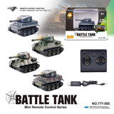 #0628 Remote Control Small Tank Ultra-small Mini RC Crawler Driving Tiger Armored Vehicle Military Chariot Off-road Car Kid Gifts