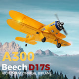 #0369 WLtoys XK A300 Beech-D17S RC Plane Double Wings Remote Control Airplane 3D6G 1806 Brushless Motor Aircraft Toys for Kids Adults