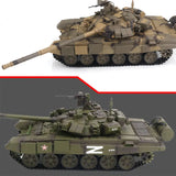 #0703 Henglong Remote-controlled Main Battle Tank 3938 Tracked 1:16 Russian T-90 Remote-controlled Tank Simulation Model Off-road Tank