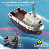 #0831 1: 32 Rc Boat Mini High-Speed Boat Rc Remote Control Boat Tugboat Toy Can Be Launched Model Boat Gift