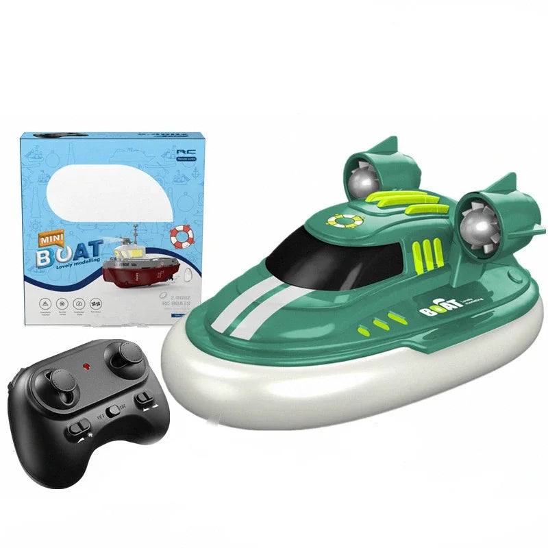 #0942 NEW S820 RC Boat 1/72 Powerful Dual Motor Wireless Radio Control Shipboat 2.4G Electric Remote Control Tugboat Model Toy for Boy