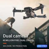 #0768 XMSJ Professional Drone 4k wide-angle HD camera WiFi fpv height Hold Foldable RC quadrotor helicopter Camera-free children's toy