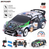 #0043 WLtoys K989 Rc Racing Drift Car 1:28 4WD Drive Off-Road 2.4G High Speed 30Km/H Alloy RC Car 1/28 Drift Rally Vehicle Toys