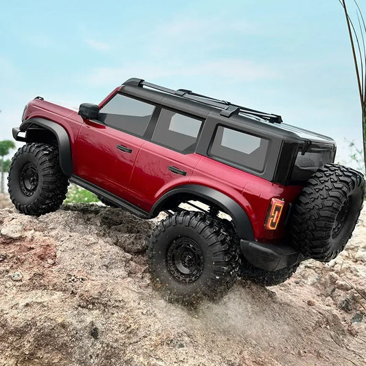 #0270 Rc Car Huangbo R1001 1/10  Full Scale 2.4g Simulation Climbing Off-Road Vehicle Model Adult Boys Remote Control Toys Xmas Gift