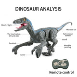 #0524 Remote Control Dinosaur Toys for Kids 2.4Ghz RC Dinosaur Robot Toy with Verisimilitude Sound for Kids Boys Girls Children's Gift