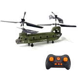 #0807 New Helicopter S026H Double-Propeller Fixed-Height Transport Aircraft Rc Airplane Remote Control Toys Parent-Child Interaction