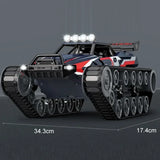 #0629 1/12 Rc Tank 2.4G Remote Control Alloy Tank High Speed Drift Spray Tanks RC Model Kids Toy Children Toys Gifts