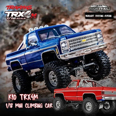 #0717 Traxxas Trx-4m K10 1/18 RC Car Climbing Car Height Cross Version Off-road Vehicle Remote Control Car Model Adult Boy Toy Gift