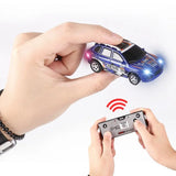 #0582 1:64 Simulation Mini 2.4g Four-way Remote Control Car Pop Can Coke Can Electric Racing Car Children's Model Toy Gift