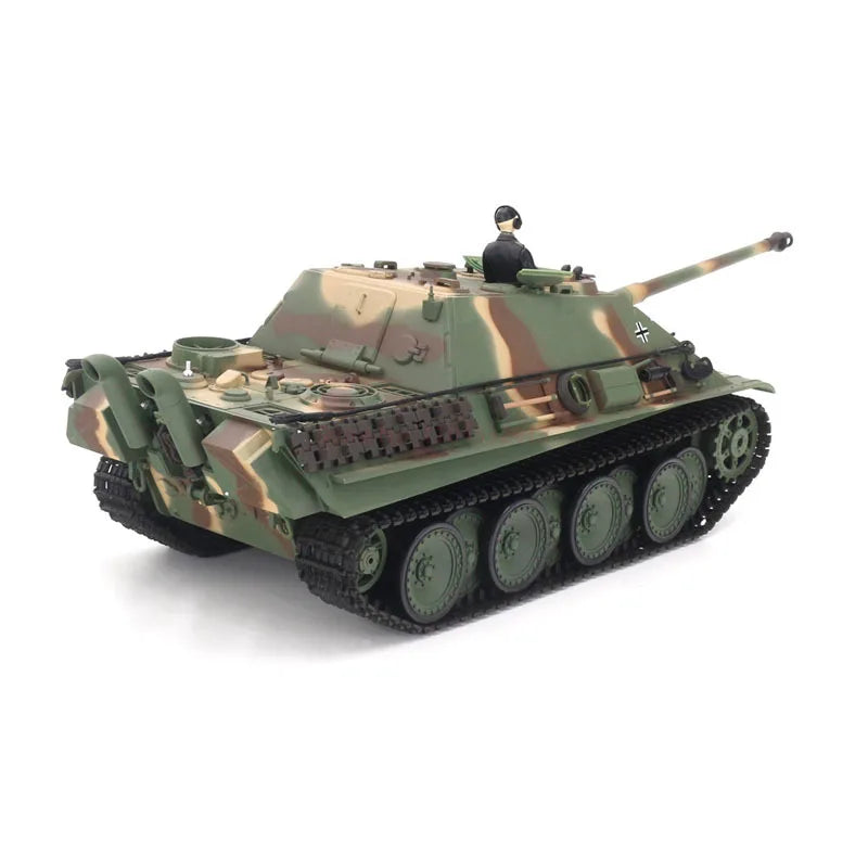 #0681 Henglong 3869 Remote Control Tank 1:16 German "cheetah" Heavy Anti Tank Fighter Tank Rc Multi Functional Combat Simulation Model