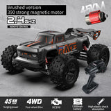 #0313 SMRC S910PRO 1:16 70KM/H 4WD RC Car With LED Remote Control Cars High Speed Drift Monster Truck for Kids VS Wltoys 144001 Toys