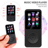 #0835 MP3 Player Built-in Speaker Portable Music Player Bluetooth-Compatible 5.4 Music Stereo Player Support FM Radio E-Book Recording