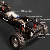 #0033 MN78 1:12 Full Scale MN Model RTR Version RC Car 2.4G 4WD 280 Motor proportional Off-Road RC Remote Control Car For Boys Gifts