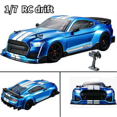 #0519 In Stock New 1/7 FSR Mustang GT Remote Control Big Flat Running Supercar RC Drift Car Racing Adult Toy Model