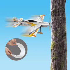 #0608 QIDI550 RC Plane 2.4G Remote Control Aircraft Brushless Motor 3D Stunt Glider EPP Foam Flight Airplane Toy for Children Adults