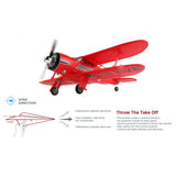 #0369 WLtoys XK A300 Beech-D17S RC Plane Double Wings Remote Control Airplane 3D6G 1806 Brushless Motor Aircraft Toys for Kids Adults