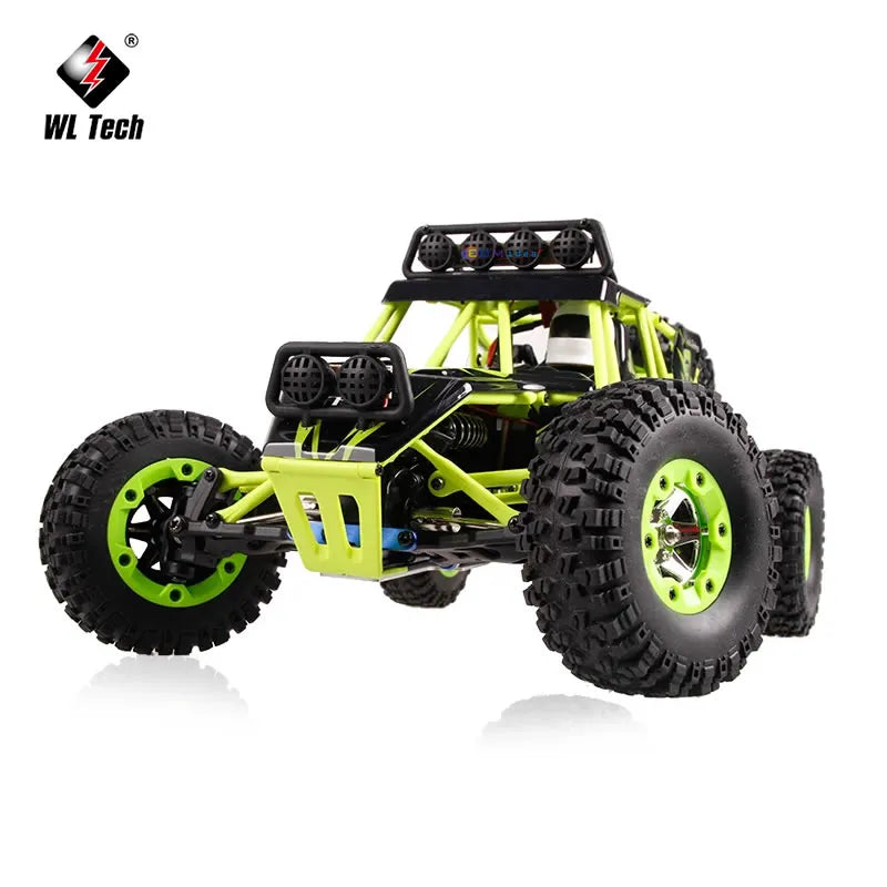 #0065 WLtoys WL 12428 1/12 4WD RC Racing Car High Speed Off-Road Remote Control Alloy Climbing Truck LED Light Buggy Toys Kids Gift